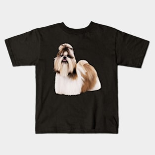 Cute Shih Tzu, Dog Lover Kids T-Shirt